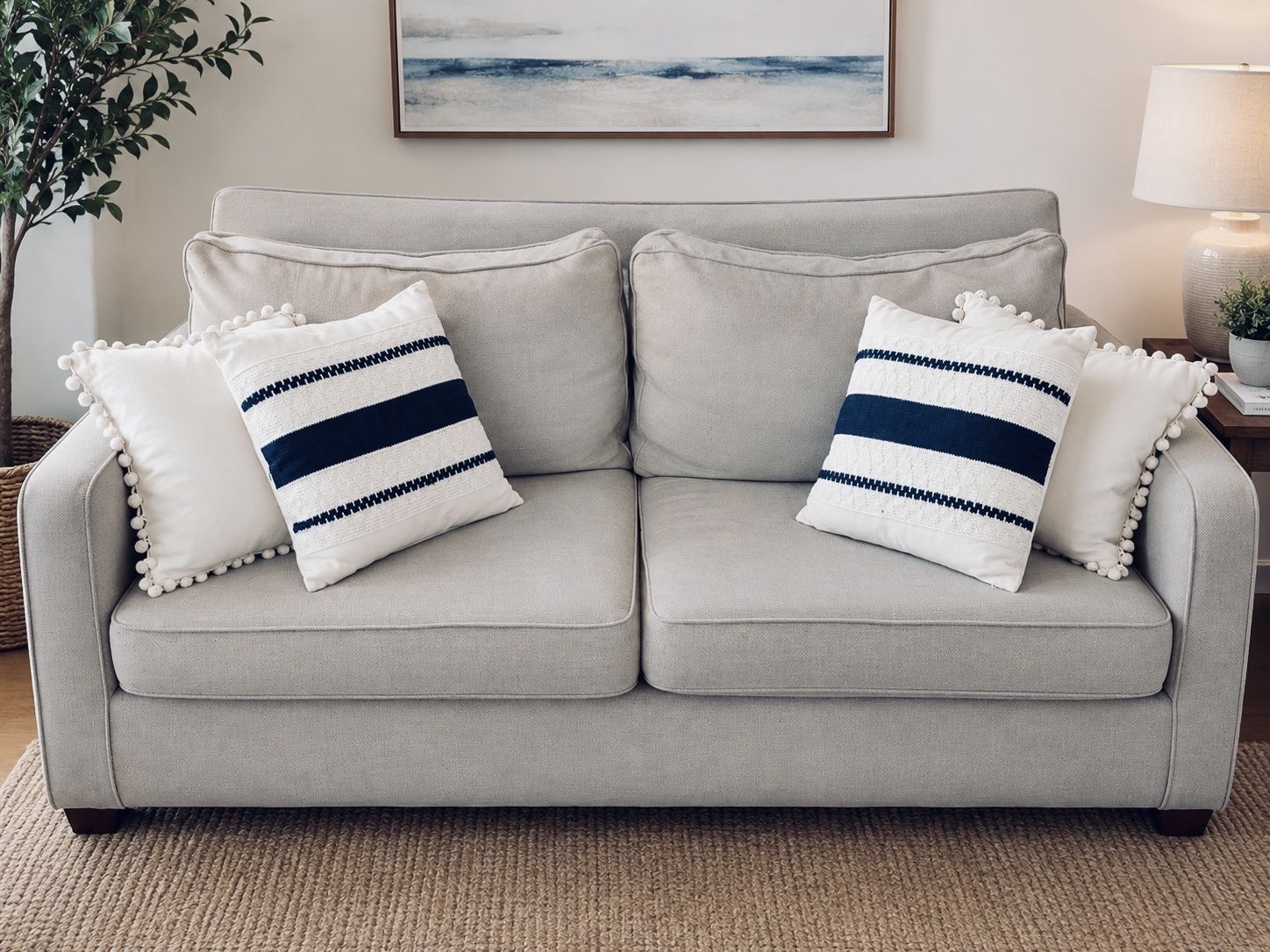 76” West Elm Couch