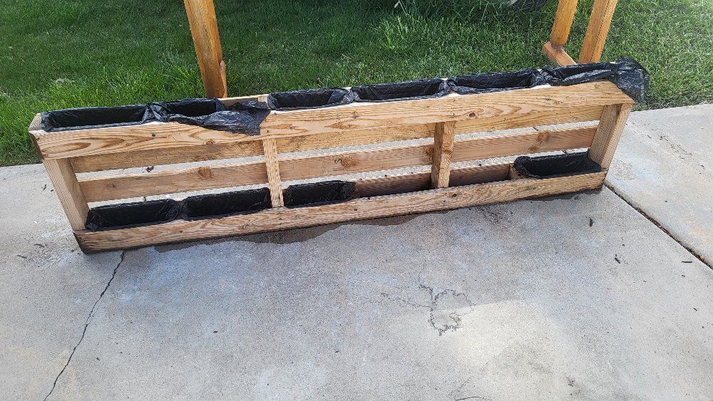 Herb Planter Pallet DIY