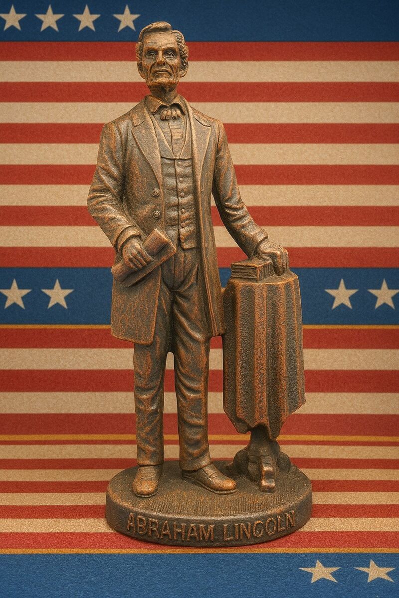 Abraham Lincoln Resin Statue – 6.75” Tall