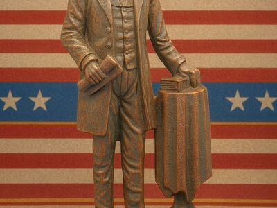 Abraham Lincoln Resin Statue – 6.75” Tall