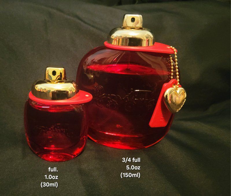 Coach Love Eau de Parfum Fragrance Set (1.0 oz Full & 5.0 oz 3/4 Full)