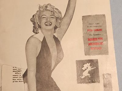 Playboy Magazine, Volume 1, Number 1 (December 1953) - Marilyn Monroe Cover, First Issue