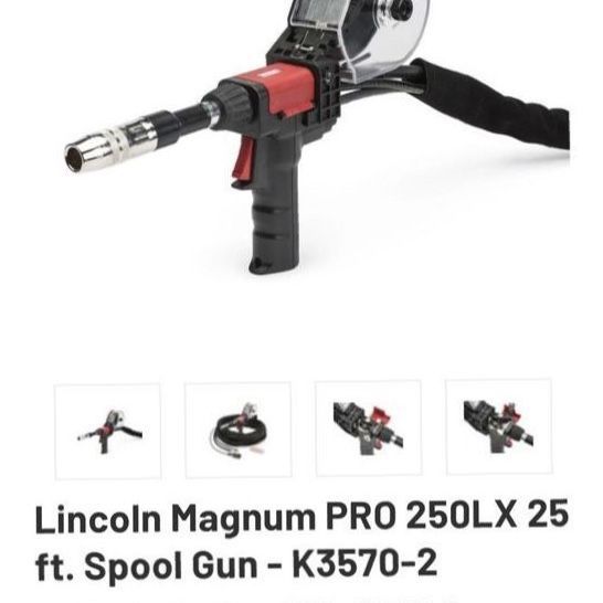 Lincoln spool gun