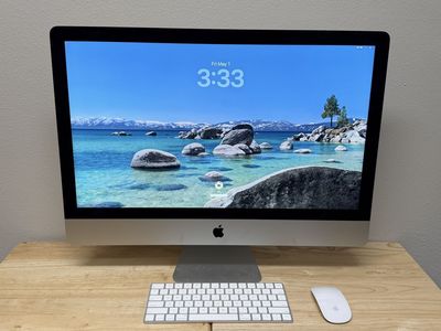 2020 iMac 27” 5K i5/16GB/250GB SSD Tahoe