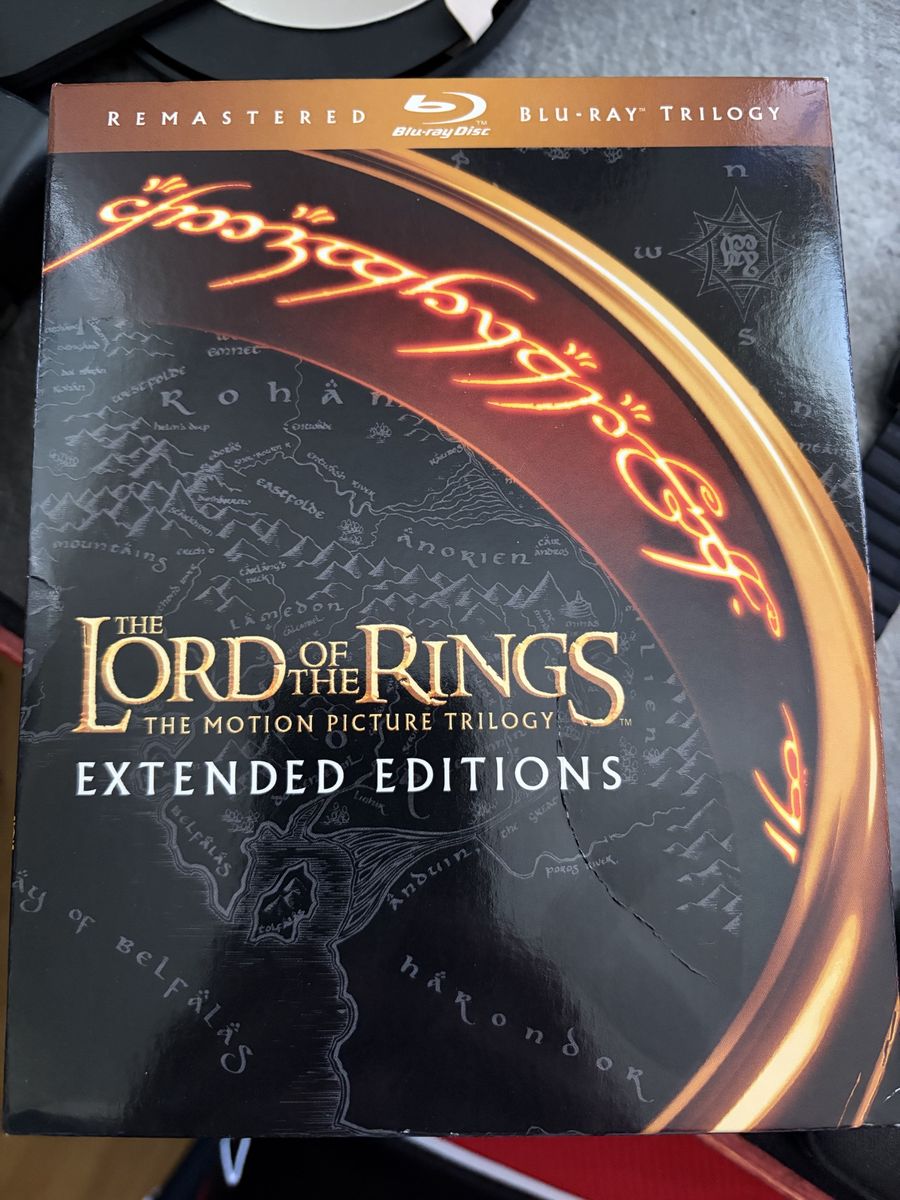 The Lord of the Rings: The Motion Picture Trilogy Extended Editions Blu-ray Box Set
