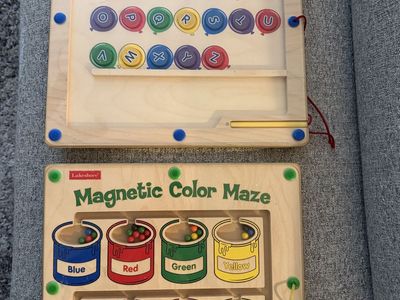 Lakeshore Learning Wooden Magnetic Puzzles