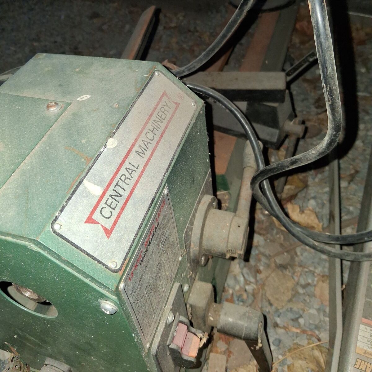 large Central Machinery wood lathe 12"x36"