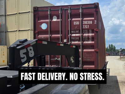 20' Shipping Container – Farm & Ranch Storage – Great Value