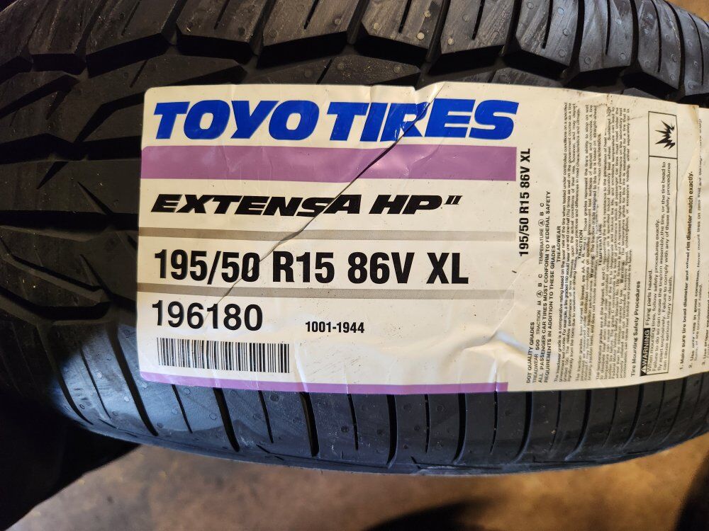 195/50r15 toyo extensa hp ll