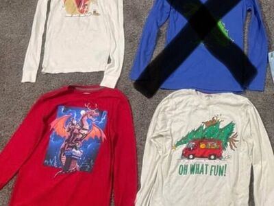 14/16 Boys youth Christmas&Halloween