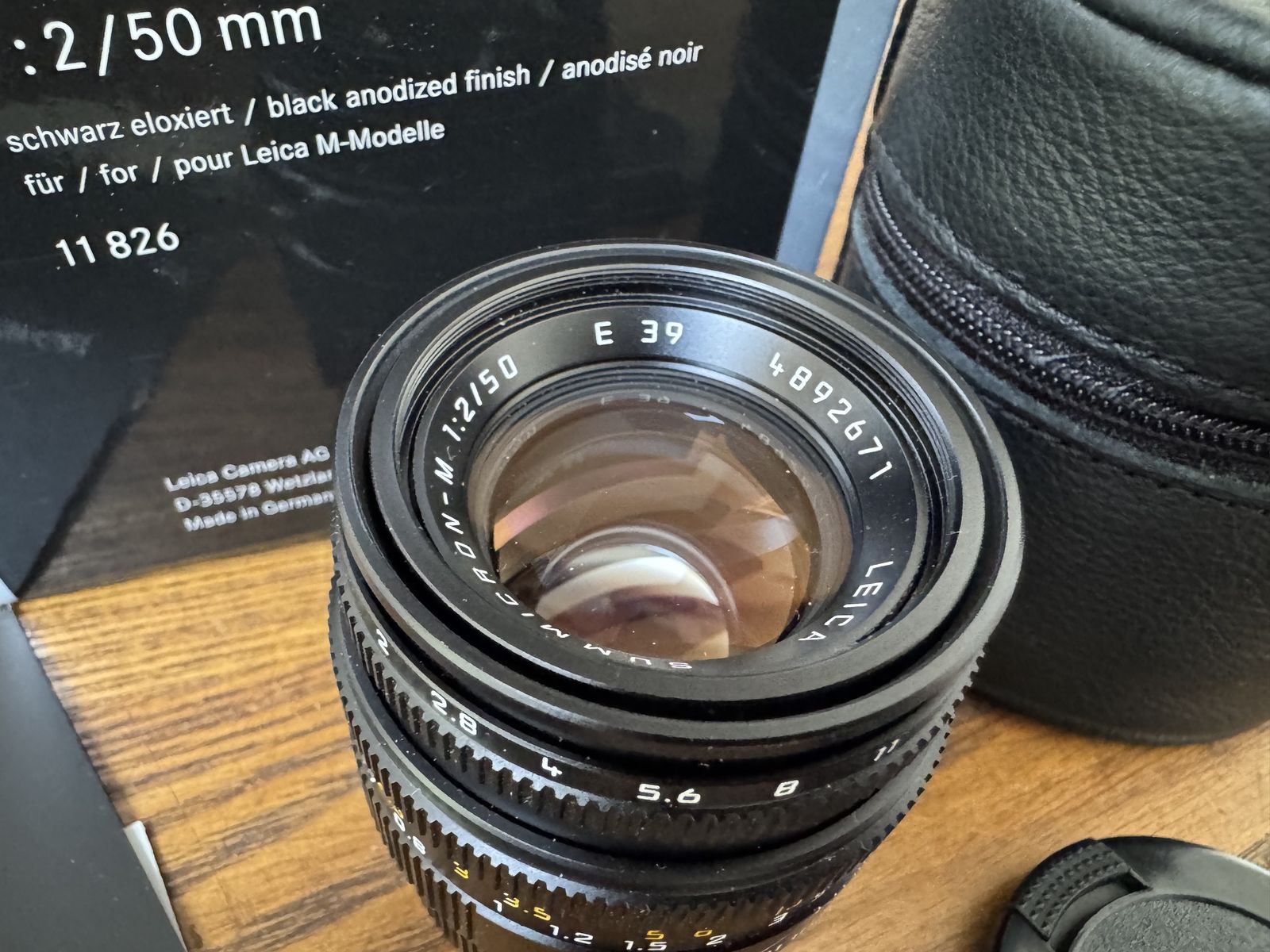 Leica 50mm Summicron