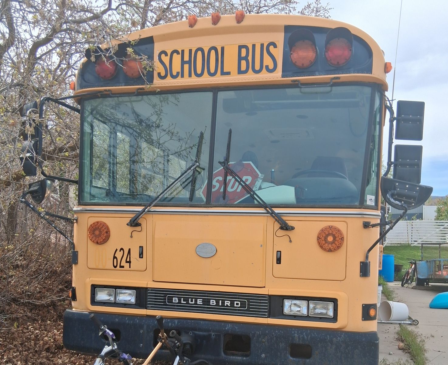2000 bluebird bus