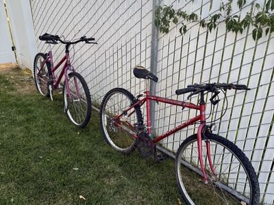 Raleigh Zest and Apollo Laser Bikes
