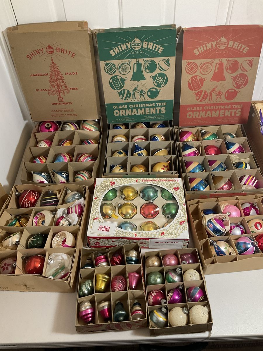 BUYING Vintage Christmas Ornaments | Shiny Brite, West Germany, Blow Molds & More