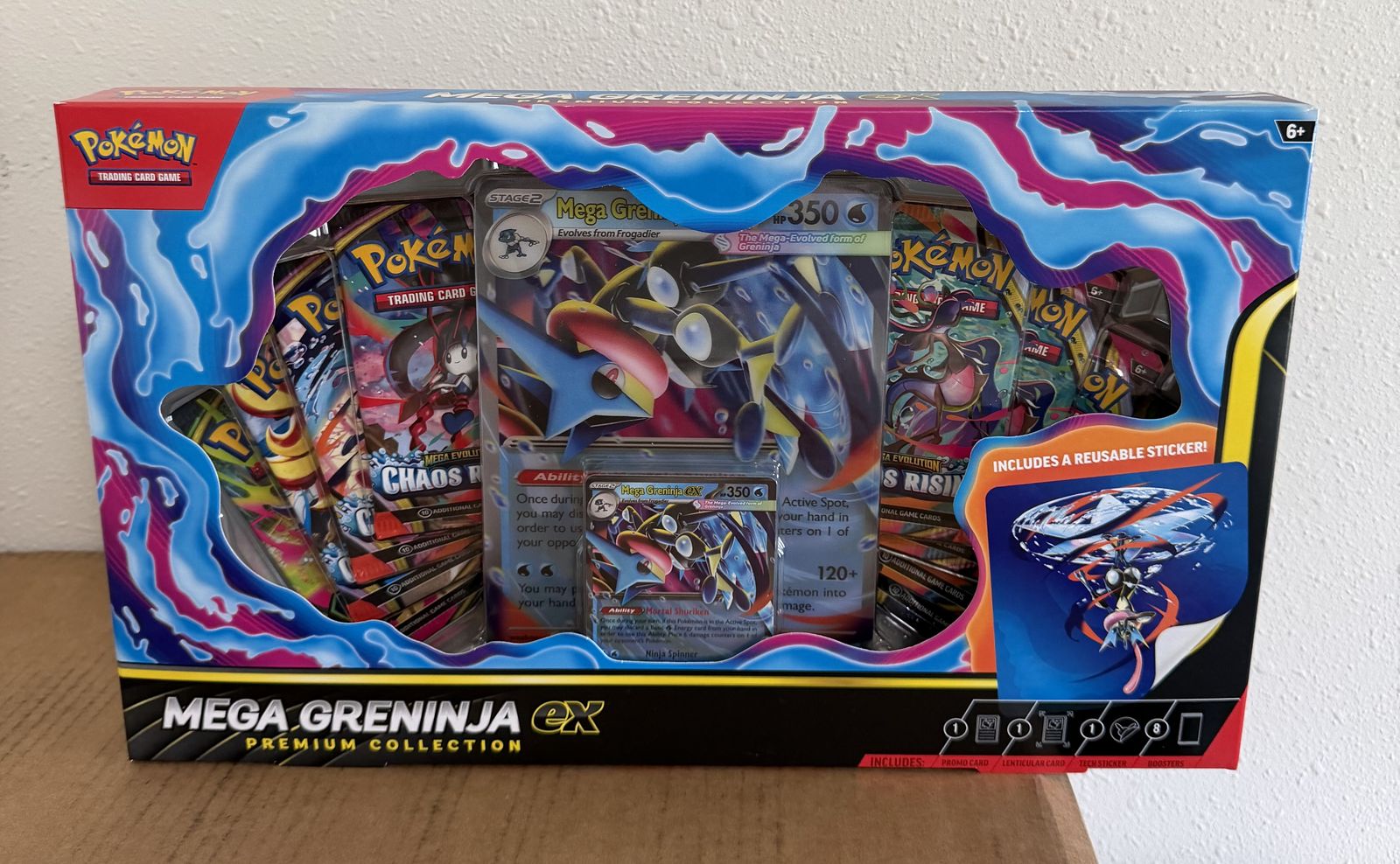 Pokemon Cards Mega Greninja ex Premium Collection Box Sealed
