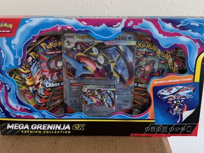 Pokemon Cards Mega Greninja ex Premium Collection Box Sealed