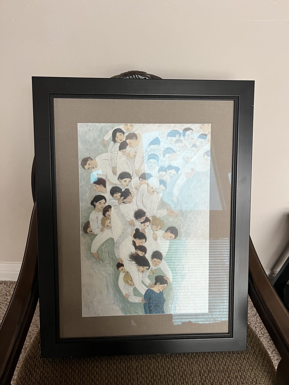 Framed Artwork by Brian  Kershisnik