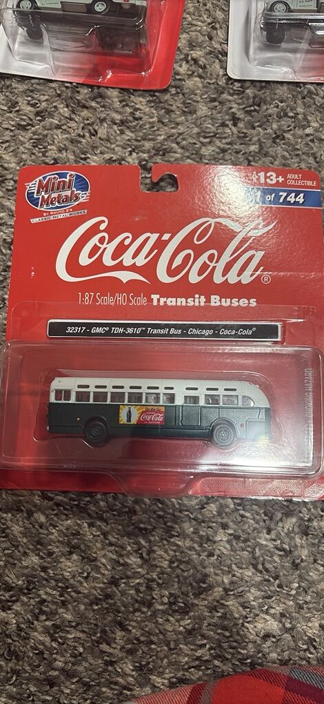 Ho Scale Classic Metal Works Coca Cola Gmc Transit