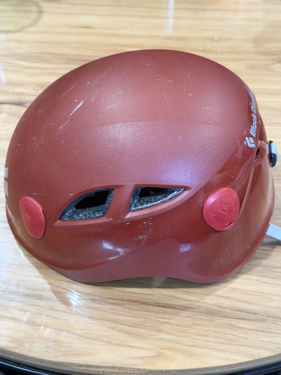 Black Diamond Half Dome Climbing Helmet Red Used M/L 55-61.5 cm