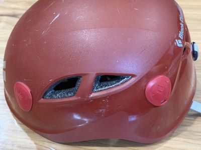 Black Diamond Half Dome Climbing Helmet Red Used M/L 55-61.5 cm