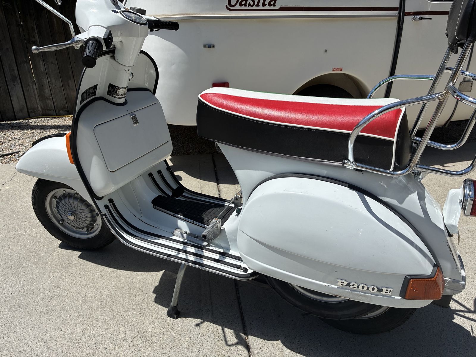 Vespa P200E Vintage 1979 Scooter trade Lambretta project