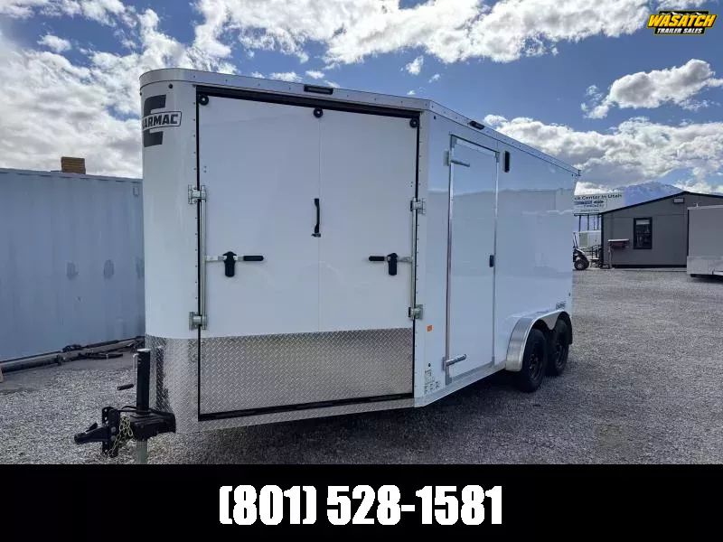 2026 Charmac Trailers 7.5x18 Escape Snowmobile Tra