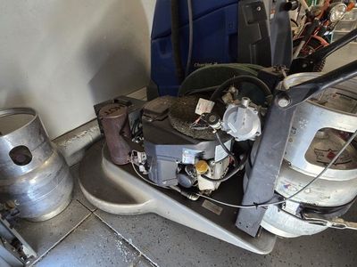 Floor Burnisher, Propane powered