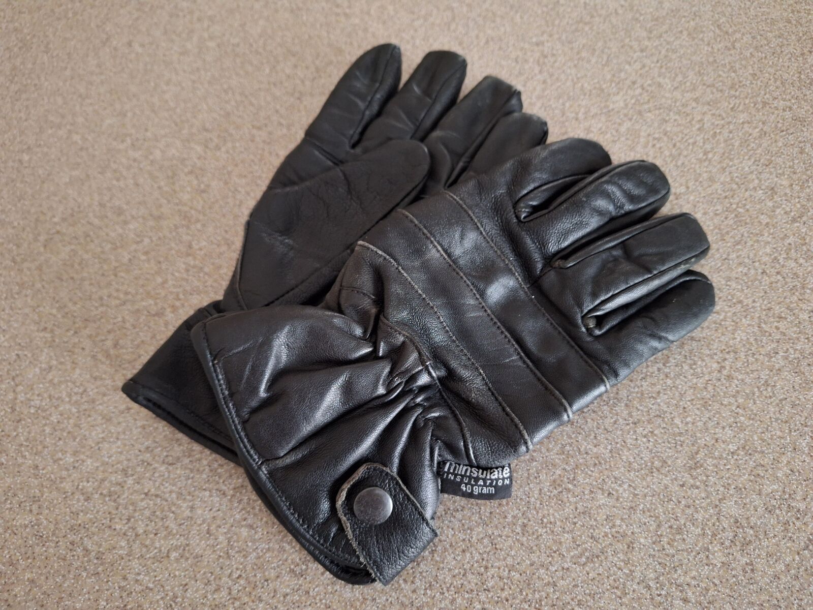 Men’s Leather Motorcycle Gloves
