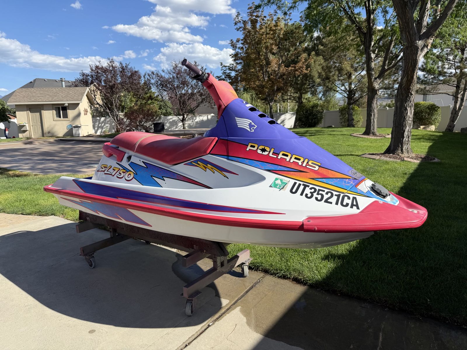 1993 Polaris SL 750  Runs Good