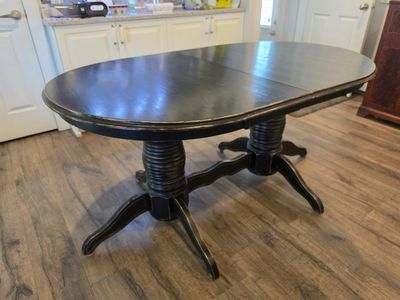 Vintage/Antique-Style Dining Table – Solid & Unique