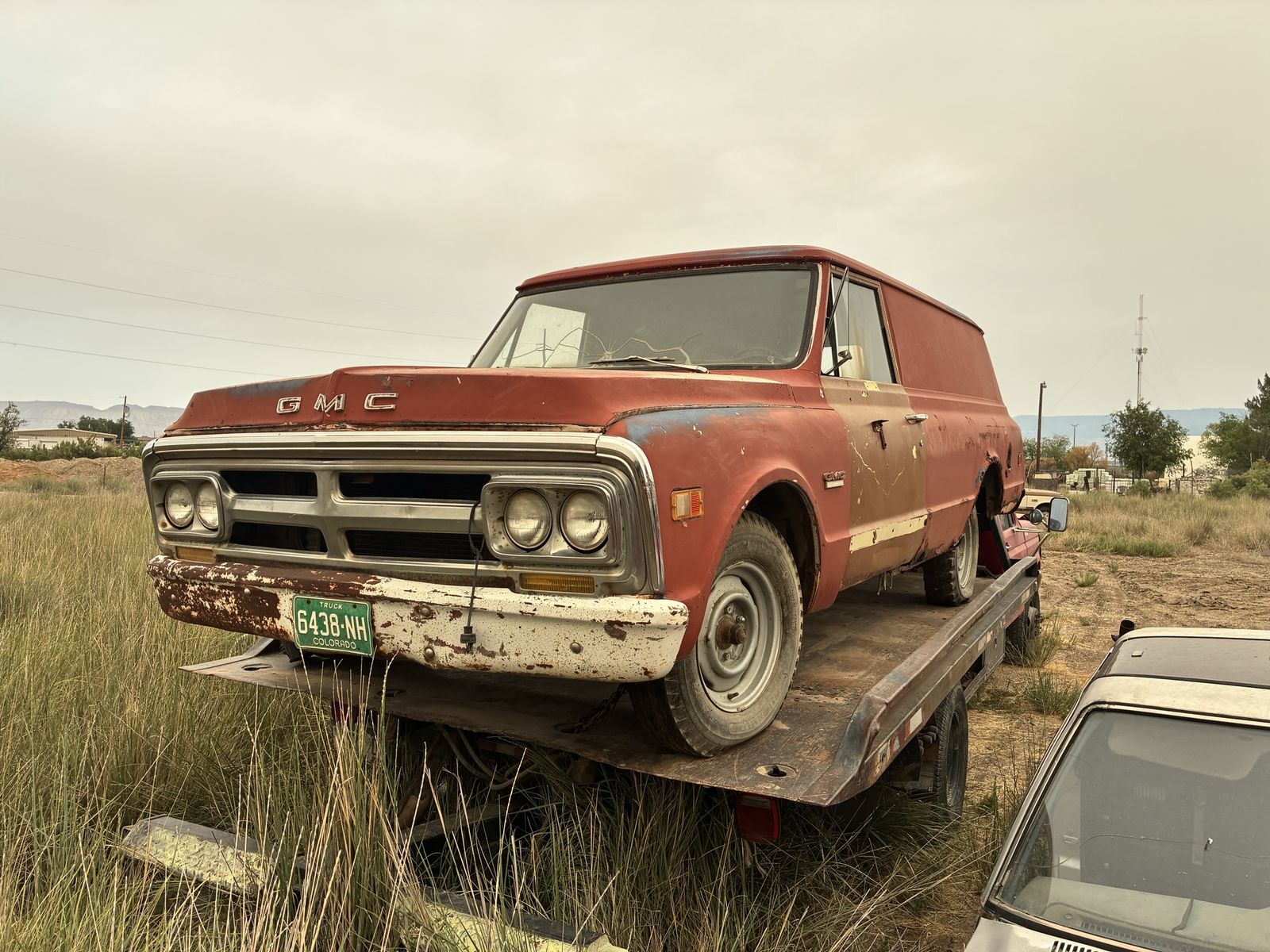 1968 gmc. Panel truck trade