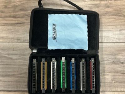 EAST TOP HARMONICA SET OF 7