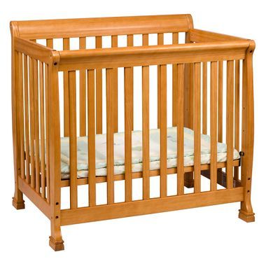 DaVinic Mini Crib Honey Oak