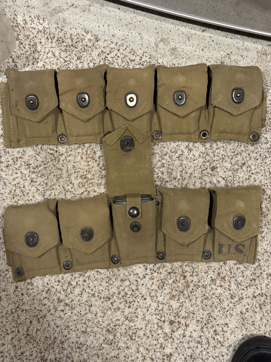 M1 Garand Bandolier & Stripper Clips