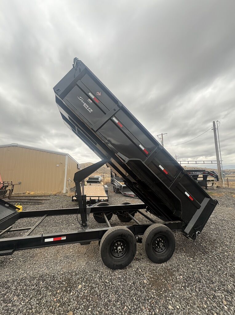 Brand New Dump Trailer For Rent 7 X16