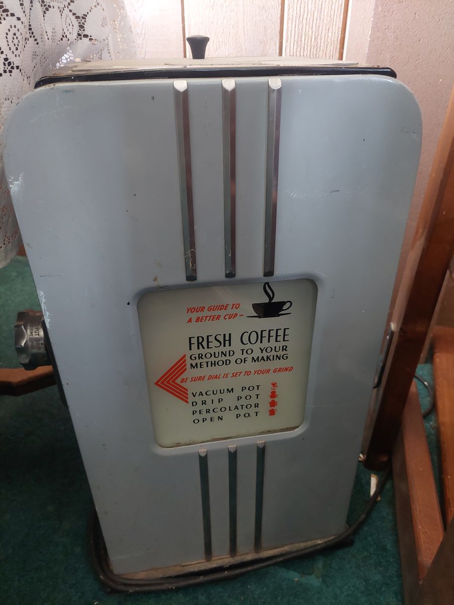 Vintage Hobart Commercial Coffee Grinder