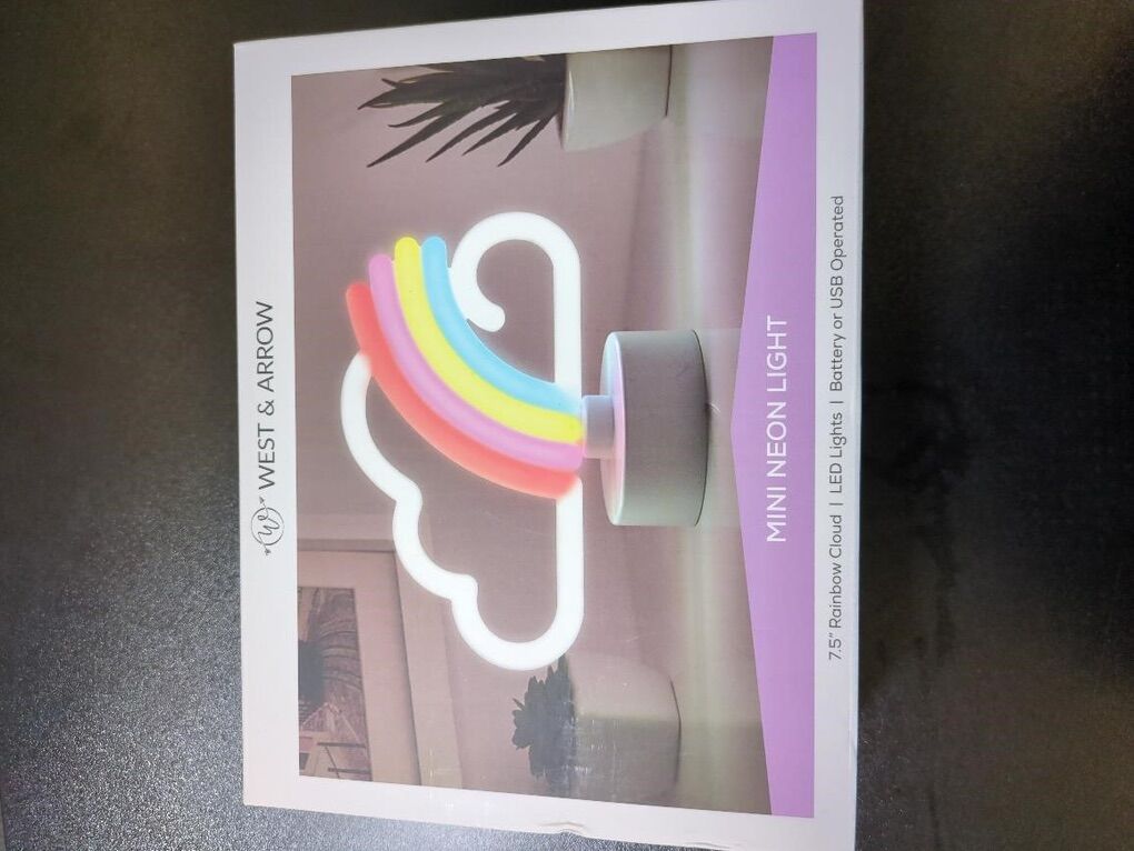 Cloud Rainbow Neon Light