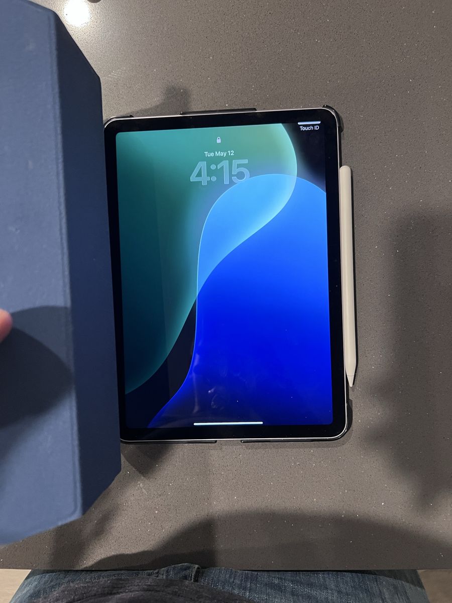 Apple iPad Air 11-inch (M3 chip, 2025 model) in Purple with 128GB with Apple Pencil 2 & ProCase
