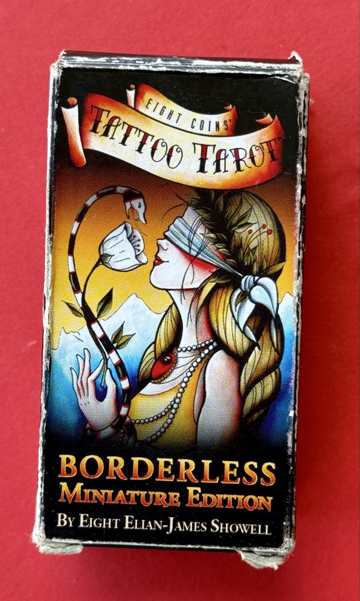 Eight Coins Tattoo Tarot Borderless Miniature Edit