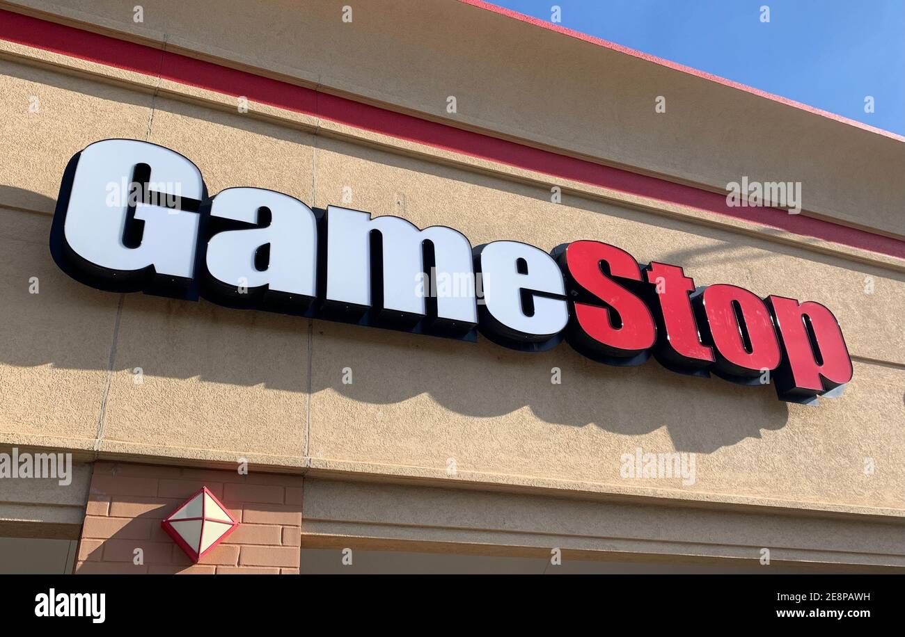 Game Stop Video Game Store Sign