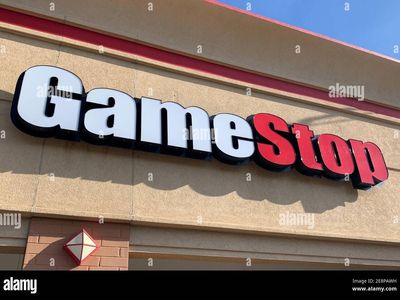 Game Stop Video Game Store Sign