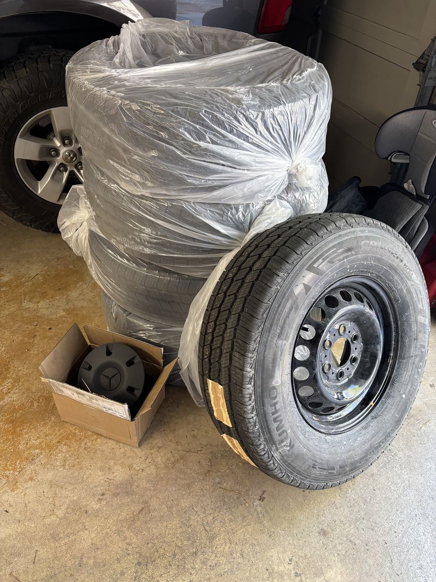 Mercedes Benz Sprinter Tires Original 6k Miles