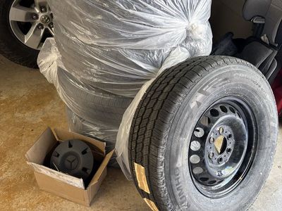 Mercedes Benz Sprinter Tires Original 6k Miles