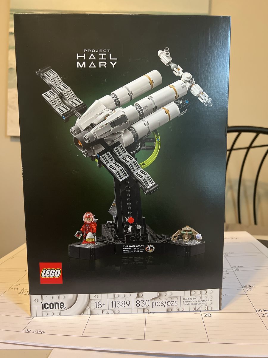 LEGO Icons Project Hail Mary Building Set 11389 - 830 Pieces