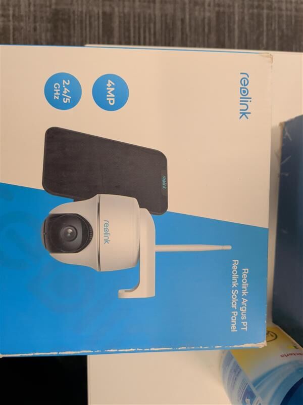 Realink Argus PT + Reolink Solar Panel