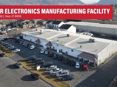 Former Electronics Manufacturing Facility - 17,054 SF - Orem, UT