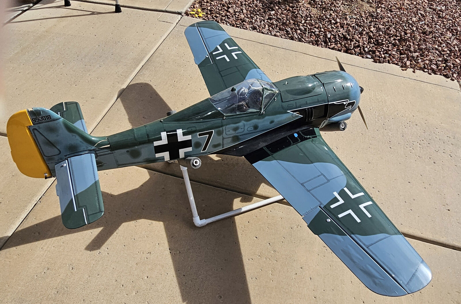 Black Horse Focke-Wulf 190A 1780mm (70.1") Wingspan - ARF