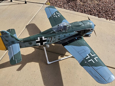 Black Horse Focke-Wulf 190A 1780mm (70.1") Wingspan - ARF