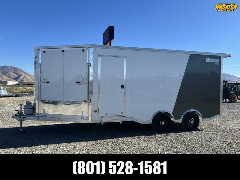ALCOM 8.5x22 Peak Value Aluminum Snowmobile Trailer