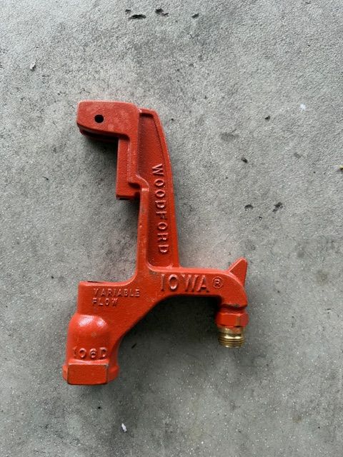 Woodford Yard Hydrant 15004 Y34 Head & Nozzle Assembly